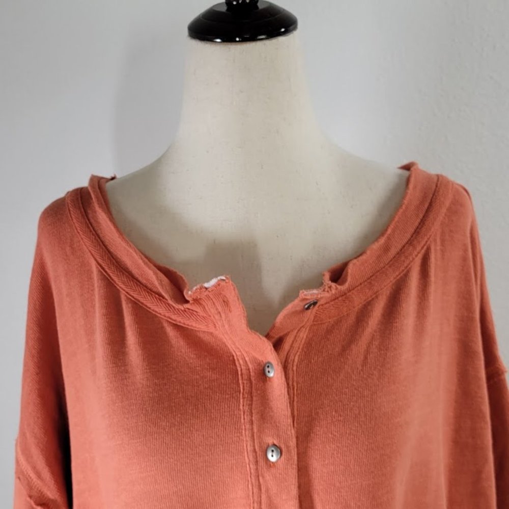 FREE PEOPLE INTIMATELY organic cotton pullover Sz M NEW - Picture 5 of 10